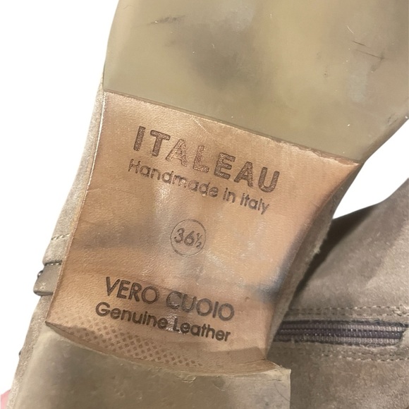 Italeau Miralda Suede Ankle Boots - Picture 6 of 9